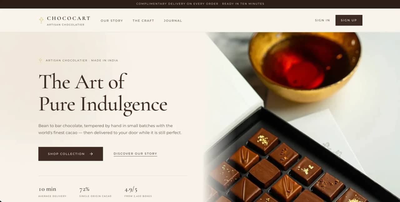 ChocoCart preview