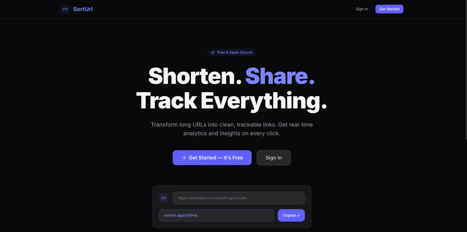 Shorten preview